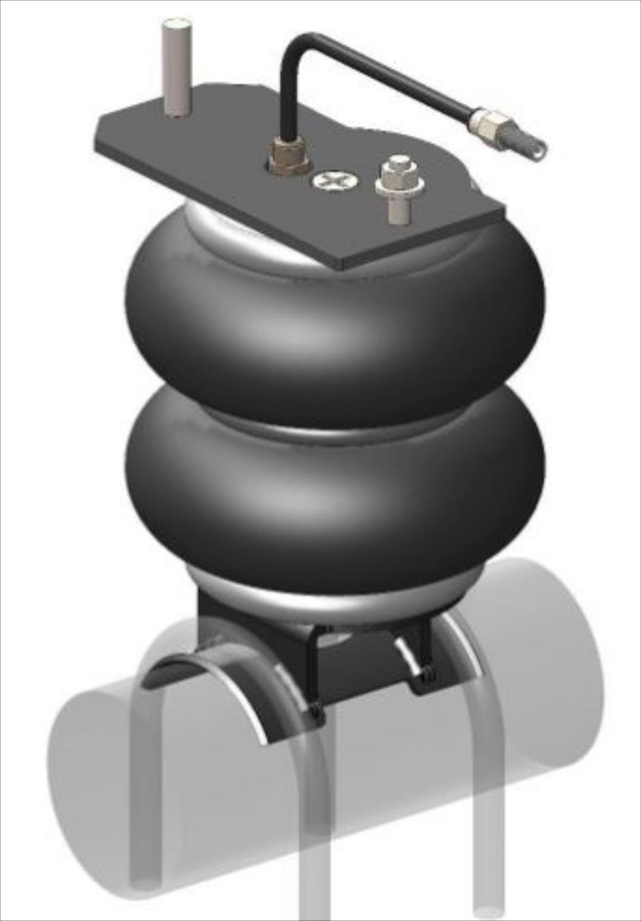 Image for NP300 Leaf Sprung Semi-air Suspension Kit